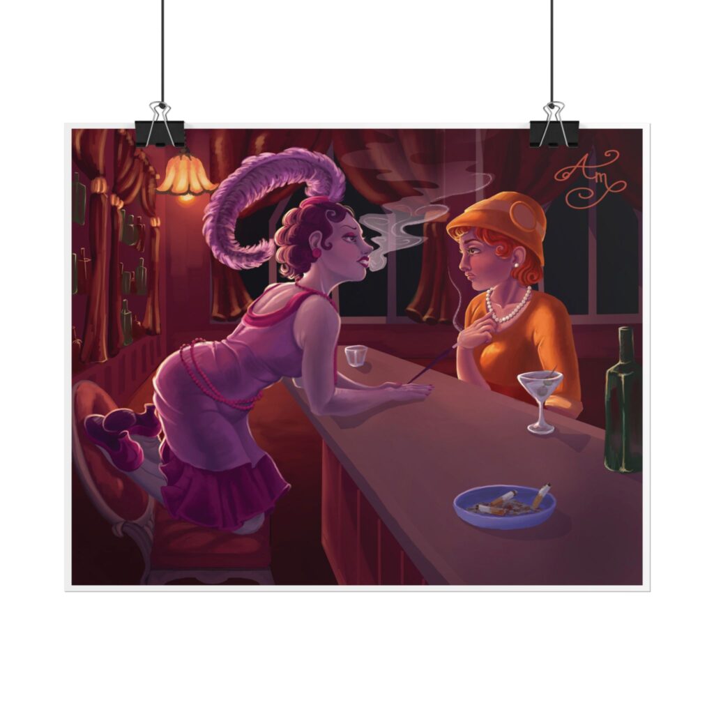 "Absinthe" Rolled Poster